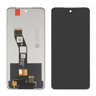 LCD Motorola E14/Moto G04/Moto G04s/Moto G24/G24 power з чорним тачскрином (М)