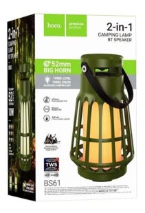 Портативная колонка HOCO BS61 (Bluetooth 5.1) Green