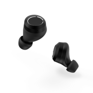 Bluetooth-гарнітура Bassf BassBuds ER-400 (+кейс для заряджання та зберігання) Black