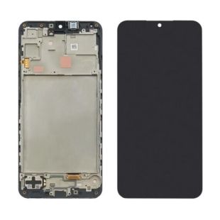 LCD Samsung A16 (5G)/A166 (2024) с черным тачскрином + корпусная рамка GH82-36143A Original (M) 