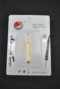 Жало паяльника Baku BK-900M-T-S изогнутое золотое (М) 