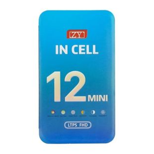 LCD iPhone 12 mini с чёрным тачскрином + дисплейная рамка ZY-IN CELL Full HD (M) 