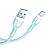 Usb-cable Type-C XO NB212 2,1A 1m (круглий) Blue