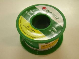 Припой катушка Baku-10003 0.3 mm 40 g (Sn 97%, Ag 0.3%, Cu 0.7%, rma 2%) (М) 