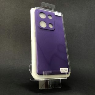 Чехол Xiaomi Redmi Note 14s(4G) Silicon Original FULL №13 Violet 4you)