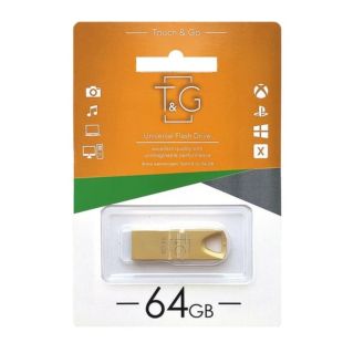 Usb 64Gb T&G 117 Metal series Gold