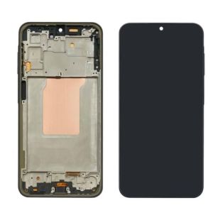 LCD Samsung A26 (5G) /A266 (2025) із чорним тачскрином + корпусна рамка OLED (M) 