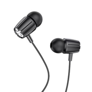 Гарнитура HOCO M88 (микрофон,круглый шнур) Black