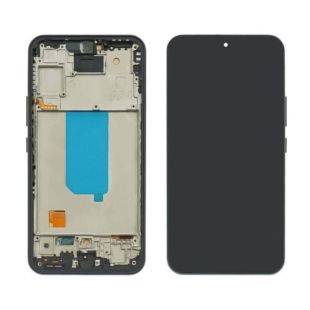 LCD Samsung A54 /A546F (2023) с черным тачскрином + черная корпусная рамка IPS (M)