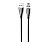 Usb-cable iPhone 5 HOCO U75 Blaze magnetic 3A 1.2m (метал.коннект,круглый,LED) Black