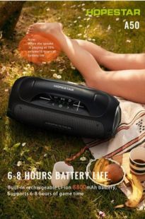 Портативная колонка HOPESTAR A50 80W Black