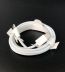 Usb-cable Type C to Type C 60W textile 1m White (тех.пакет)