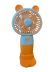 Вентилятор ручной HK59-19 (подставка для телефона, 3 режима, Type-C) Blue/Orange