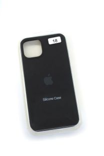 Чехол iPhone 15 Silicon Case original FULL №18 Black (4you)