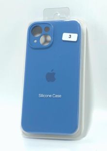 Чохол iPhone 14Plus Silicon Case original FULL Camera № 3 iris ( 4you )