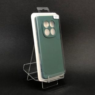 Чехол Xiaomi Redmi Note 15Pro(4G) Silicon Original FULL №17 Dark Green (4you)