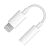 Переходник HOCO LS34 Lightning + Jack 3.5 White