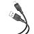 Usb-cable iPhone 5 HOCO X101 1m (круглый) Black