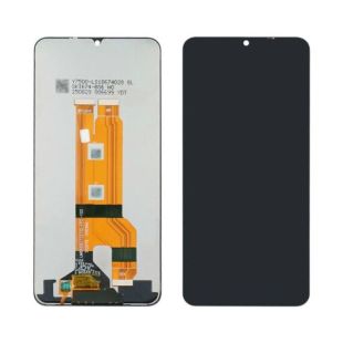 LCD Realme Note 60 з чорним тачскрином GXQC Service Pack (М) 