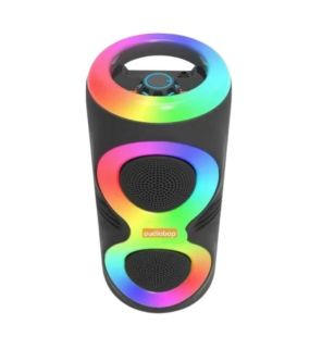 Портативна колонка MS-3637BT (USB+SD+Bluetooth+FM+LED) Black