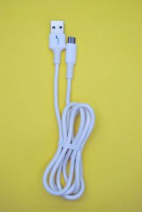 Usb-cable Micro USB 4you Tems white (2A) (от10шт - 10%)