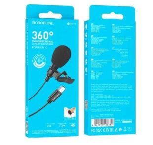 Микрофон BOROFONE BFK11 (Type-C) Black