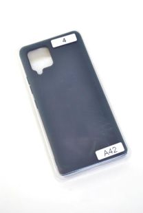 Чехол Samsung A42 5G Silicon Original FULL №4 Mifnight blue (4you) "Акционная цена"