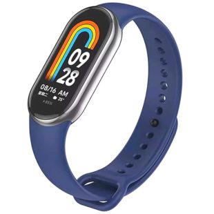 Ремешок на браслет фитнес Xiaomi mi band 8/9 Blue