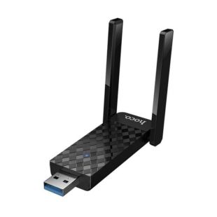Портативний USB модем Wi-Fi Hoco HI34 black (М) - Ціна Тижня!
