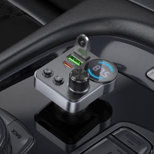 FM модулятор HOCO E86 Black